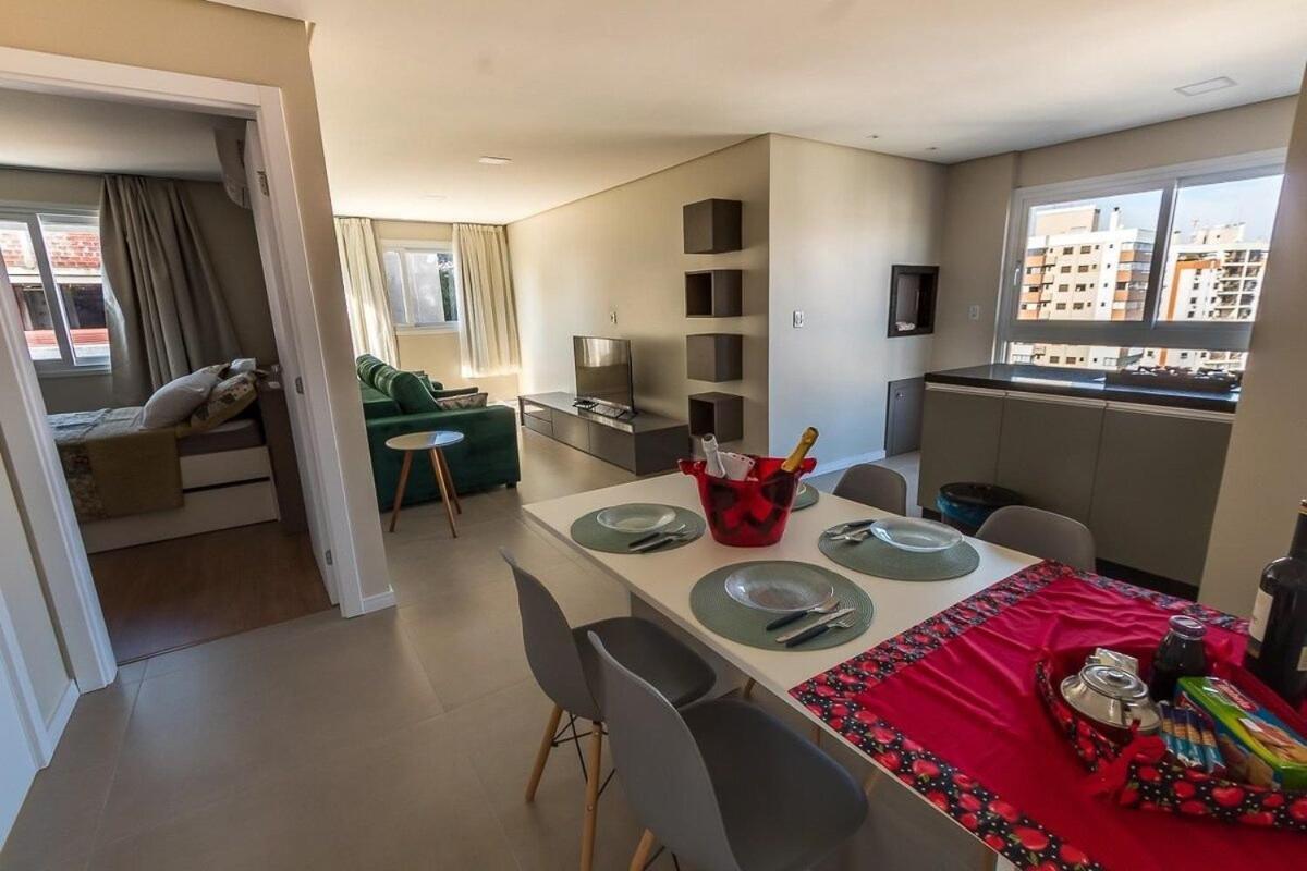 Dallas Apartamentos Na Via Gastronomica-Estacionamento-Amplos E Equipados-Wifi Bento Gonçalves Exterior foto